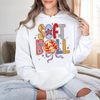 Brushstroke Softball Mom Coquette Family Bright Shirt HO82 893548