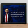 Our Loving Savior Charlie Kirk Picture Frame TH10 64463