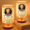 Custom Photo Always In Our Thoughts Memorial Fabric Lamp HA75 892358