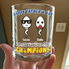 Happy Father's Day Your Swimming Champion Personalized Whiskey Glass Funny Father's Day Gift CH07 895364