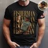 Personalized Vintage Photo Fisherman Comfort Shirt For Fishing Lovers HA75 921700