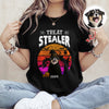 Custom Photo Dog Treat Stealer Halloween Dark Shirt HA75 897648