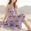Custom Face Summer With Icon Maxi Dress TH10 892733