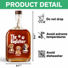 Custom Dog Photo The Dog Father Whiskey Bottle Gift For Father's Day LM32 893661