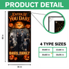 Custom Family Name & Photo Enter If You Dare Halloween Door Cover - Door Decorations HO82 903128