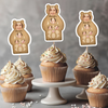 Custom Photo Mama Bear Decoration Cupcake Toppers HA75 892128