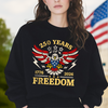 250 Years Of Freedom 1776 - 2026 USA 250th Anniversary Dark Shirt HA75 898054