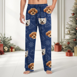 Custom Dog Photo Christmas Pajamas Christmas Gift For Pet Lovers CH07 896130