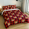 Custom Photo Cat With Christmas Pattern Quilt Bedding Set HA75 898230