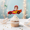 Custom Kid Face Car Toys Decoration Cupcake Toppers HA75 892000