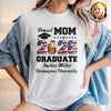 Custom Photo Proud Mom Of A Graduate - Graduation Bright Shirt HA75 920080