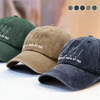 Custom Name Best Dad By Par Washed Denim Baseball Cap CH07 911238