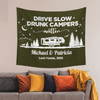 Personalized Welcome To Our Campsite Camping Tapestry HO82 903070