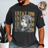 Custom Photo And Year Shirt, Retro Birthday Gift Comfort Shirt For Dad, Mom & Friends HA75 921556