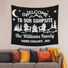 Personalized Welcome To Our Campsite Camping Tapestry, Gift For Camping Lovers HO82 903072