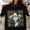 Personalized Vintage Photo Mom, Grandma, Dad, Grandpa Family Dark Shirt HA75 921508