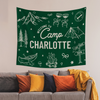 Custom Name Welcome To Camp Tapestry Banner - Personalized Gift For Camping Lovers HO82 902960