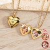 Custom Photo I Love You, Mommy Heart Locket Necklace Mother's day Gift HA75 920702