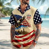 USA 250 Anniversary Patriotic Hawaii Shirt HA75 921620