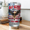 Custom Name Patriotic 250th Anniversary God Bless America Eagle 1776-2026 Fat Tumbler HO82 902254
