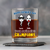 Happy Father's Day Your Swimming Champion Personalized Whiskey Glass Funny Father's Day Gift CH07 895364
