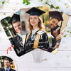 Custom Photo She Did It Class Of 2026 Graduation Face Fan For Party HO82 902256