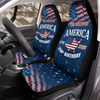 Custom Name America 250 Birthday 1776-2026 Car Seat Cover HO82 901990