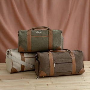 Personalized Name Embroidered Travel Bag, Groomsmen Gift, Wedding Anniversary, Valentine Gift, Best Men's Gift HO82 900796