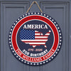 Custom Name America 250 Birthday 1776-2026 Personalized Door Sign HA75 898482