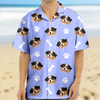 Custom Photo Face Dog With Bone Hawaii Shirt TH10 892761