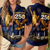 Personalized Golden Eagle Statue of Liberty 250th Anniversary Luxury Style Hawaiian Shirt LM32 669053