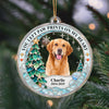 Custom Dog Photo In Loving Memory Christmas Acrylic Ornament Pet Loss Keepsake Gift CH07 180536