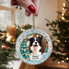 Custom Dog Photo In Loving Memory Christmas Acrylic Ornament Pet Loss Keepsake Gift CH07 180536