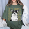 Personalized Vintage Dog Cat Photo Merry Christmas Comfort Shirt Gift For Dog Lovers HA75 922110