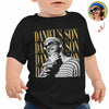 Personalized Vintage Photo Son, Daughter Family Kid Shirt HA75 921566