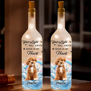 My Heart Was Not Ready Leave You - Personalized Bottle Lamp LM32 893953