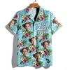Custom Kid Photo Best Dad Ever Hawaiian Shirt CH07 896062