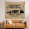 Personalized Welcome To Our Campsite Camping Tapestry HO82 903070