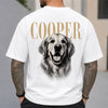 Custom Pet Face Shirt Vintage Style Back Comfort Shirt HO82 903208
