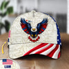 Custom Name American Pride Patriotic 250th Anniversary Eagle Classic Cap HO82 902058