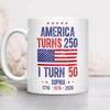 Personalized America Turns 250 Anniversary USA 1776-2026 Mug TH10 169973