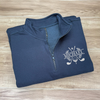 Custom Name For Him, Golf Lovers, Husband, Groomsmen - Personalized Embroidered Golf Quarter Zip Sweater HO82 900918