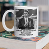 Pray For Charlie Kirk - Legends Live On Forever White Mug LM32 65405