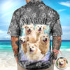 Custom Pet Photo Portrait - Personalized Hawaii Shirt Gift For Pet Owners, Pet Lovers LM32 897367