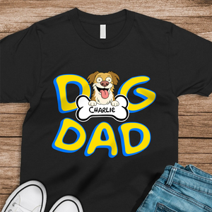 Personalized Dog Mom Dog Dad Dark Shirt Dog Lovers Gifts CH07 895640