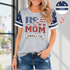 Custom Name USA Mom With America 250 AOP Shirt HO82 901914