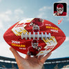 Custom Photo Football Ball Coach Gifts, Team Gifts For Football Lovers CH07 895704