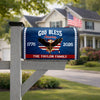 Custom 250th Anniversary God Bless America Eagle 1776–2026 Patriotic Mailbox Cover HA75 898944