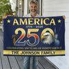 Personalized American Flag - America 250th Anniversary Double-Sided Flag HO82 900996