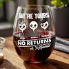 Personalized You Made The Choice And We're Yours Chaos Wine Glass LM32 893283